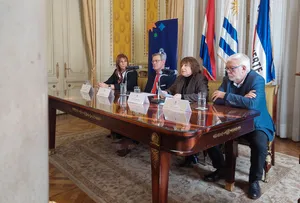 Créditos: Federico Rodríguez (fotografía) / Presidencia de la República (fuente institucional) Convenio entre la Junta Nacional de Drogas y el Poder Judicial