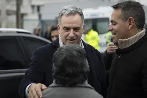 Presidente Orsi en inauguración de centro de salud de Comeca en Santa Lucía