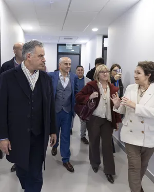 Presidente Orsi en inauguración de centro de salud de Comeca en Santa Lucía