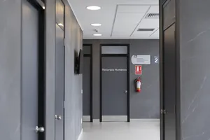 Presidente Orsi en inauguración de centro de salud de Comeca en Santa Lucía