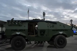 Interior comenzó a operar primer vehículo blindado cedido por Defensa