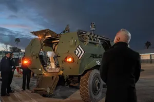 Interior comenzó a operar primer vehículo blindado cedido por Defensa