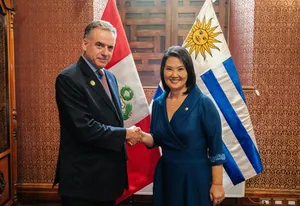 Presidente Orsi asistió a transmisión del mando presidencial de Perú