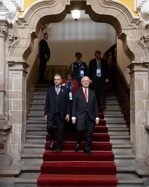 Presidente Orsi asistió a transmisión del mando presidencial de Perú
