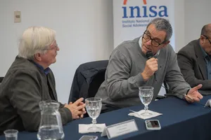 Firma de convenio de Inisa con fundación Cienarte