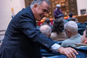 Créditos: Martín Cerchiari (fotografía) / Presidencia de la República (fuente institucional) Presidente Orsi en aniversario de la CNT