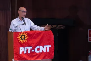 Créditos: Martín Cerchiari (fotografía) / Presidencia de la República (fuente institucional) Presidente Orsi en aniversario de la CNT