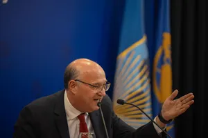 Orsi recibió al presidente del BID
