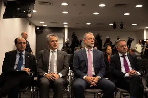 Orsi recibió al presidente del BID