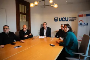 Créditos: Manuel Tort (fotografía) / Presidencia de la República (fuente institucional) INISA y la UCU suscriben Convenio Marco de Cooperación Académica