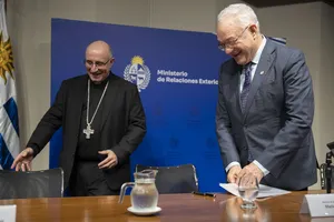 Conferencia de prensa por la visita del Papa León XIV a Uruguay