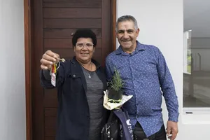 Orsi asistió inauguración de viviendas en el departamento de Salto
