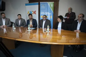 Créditos: Manuel Tort (fotografía) / Presidencia de la República (fuente institucional) Firma de Convenio Marco de Cooperación entre ANDE y ANC