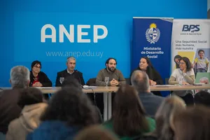 Créditos: Agustina Grenno (fotografía) / Presidencia de la República (fuente institucional) Presentación de resultados de primera etapa de revinculación educativa