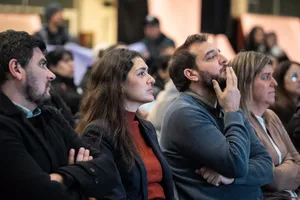 Orsi asistió a sorteo de cupos para viviendas cooperativas