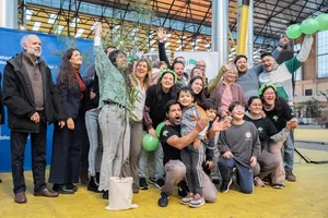 Orsi asistió a sorteo de cupos para viviendas cooperativas