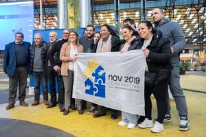 Orsi asistió a sorteo de cupos para viviendas cooperativas