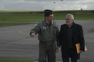 Presidente Orsi en Base Aérea n°.1