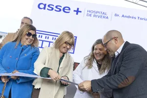 Orsi asistió a inauguración del CTI neonatal y cambio de nombre del Hospital de Rivera