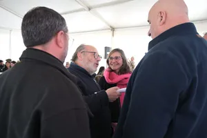 Créditos: Ute (fotografía) / Presidencia de la República (fuente institucional) UTE inauguró obras de electrificación rural en Molles de Aiguá, Lavalleja