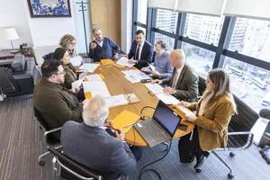 Presidente Orsi se reúne con intendentes