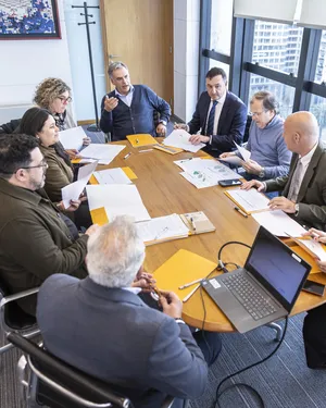 Presidente Orsi se reúne con intendentes