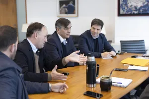 Créditos: Camilo Dos Santos (fotografía) / Presidencia de la República (fuente institucional) Orsi recibió a Confederación de Cámaras Empresariales
