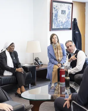 Orsi mantuvo audiencia con autoridad del Fondo de Población de ONU