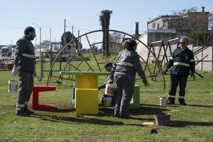 Actividades en marco del plan Más Barrio en Las Piedras, Canelones