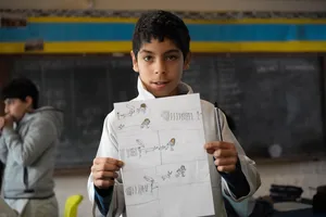 Bicentenario Florida: Talleres de caricatura en escuela n°47 y liceo n°2