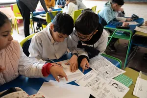 Bicentenario Florida: Talleres de caricatura en escuela n°47 y liceo n°2