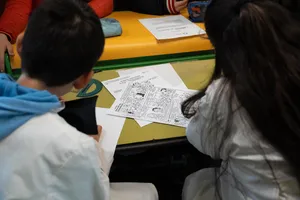 Bicentenario Florida: Talleres de caricatura en escuela n°47 y liceo n°2