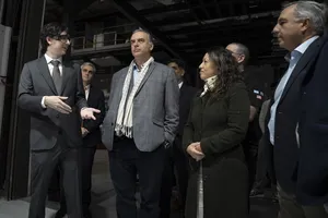 Presidente Orsi en inauguración de instalaciones de Epic Aerospace en Zonamerica