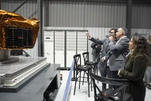 Presidente Orsi en inauguración de instalaciones de Epic Aerospace en Zonamerica