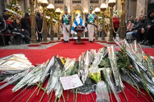 Presidente Orsi asistió al velatorio de Ruben Rada
