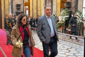 Presidente Orsi asistió al velatorio de Ruben Rada