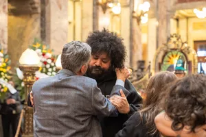 Presidente Orsi asistió al velatorio de Ruben Rada