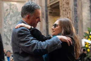 Presidente Orsi asistió al velatorio de Ruben Rada