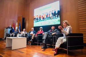 Ministro Fratti en 20 años de trazabilidad ganadera