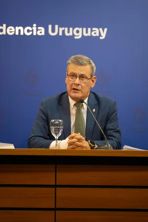 Jorge Diaz tras Consejo de Minsitros