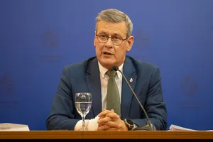 Jorge Diaz tras Consejo de Minsitros