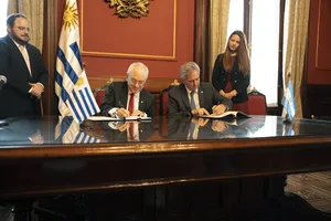 Reunión cancilleres de Uruguay y Argentina