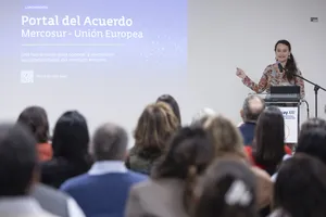 Presentación del portal del acuerdo Mercosur-Unión Europea,