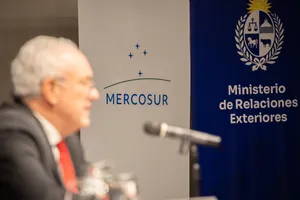 Conferencia de prensa del ministro Lubetkin
