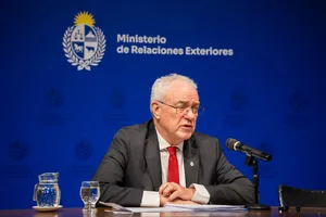 Conferencia de prensa del ministro Lubetkin