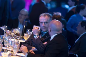 Créditos: Camilo Dos Santos (fotografía) / Presidencia de la República (fuente institucional) Presidente Orsi en cena de gala de Endeavor