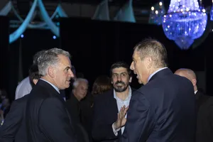 Créditos: Camilo Dos Santos (fotografía) / Presidencia de la República (fuente institucional) Presidente Orsi en cena de gala de Endeavor