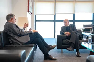 Presidente Orsi recibió a líderes políticos