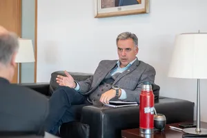 Presidente Orsi recibió a líderes políticos