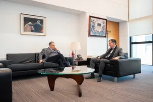 Presidente Orsi recibió a líderes políticos